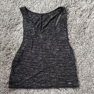 ALO Yoga Charcoal Gray Tank Top